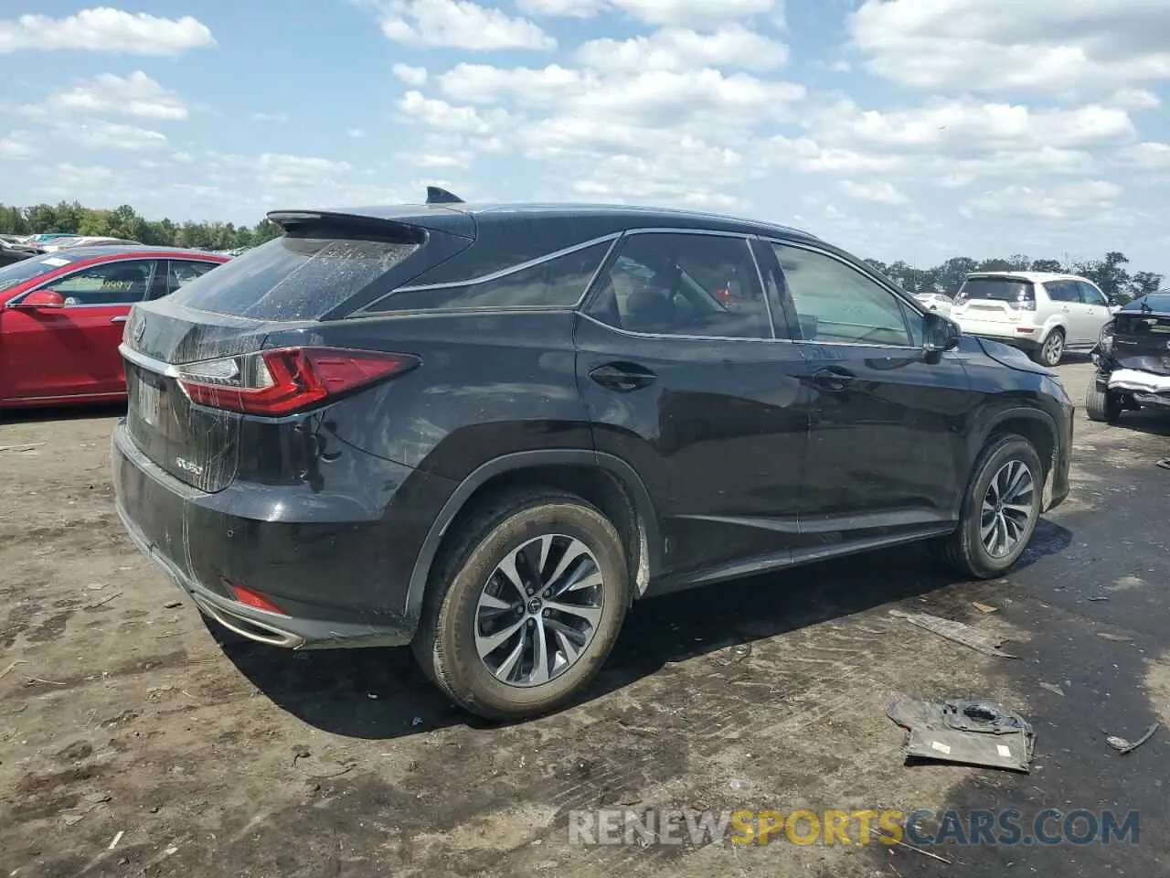 3 Фотография поврежденного автомобиля 2T2HZMDA4LC234439 LEXUS RX350 2020