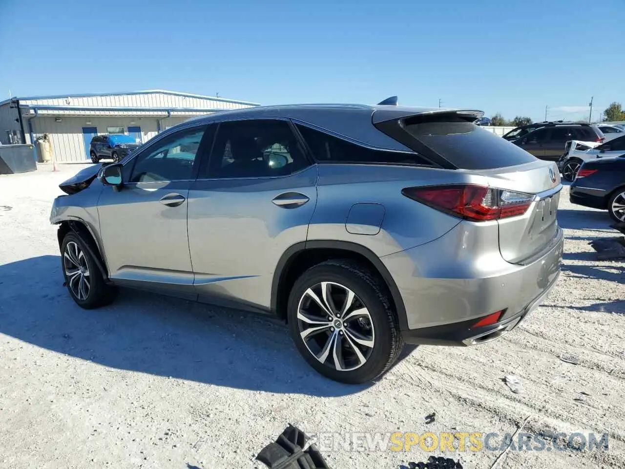 2 Photograph of a damaged car 2T2HZMDA4LC243917 LEXUS RX350 2020