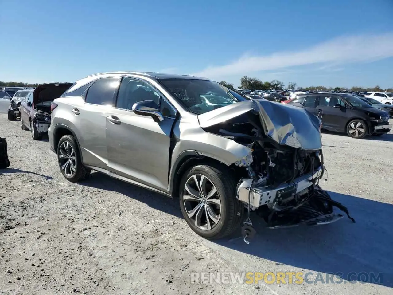 4 Photograph of a damaged car 2T2HZMDA4LC243917 LEXUS RX350 2020