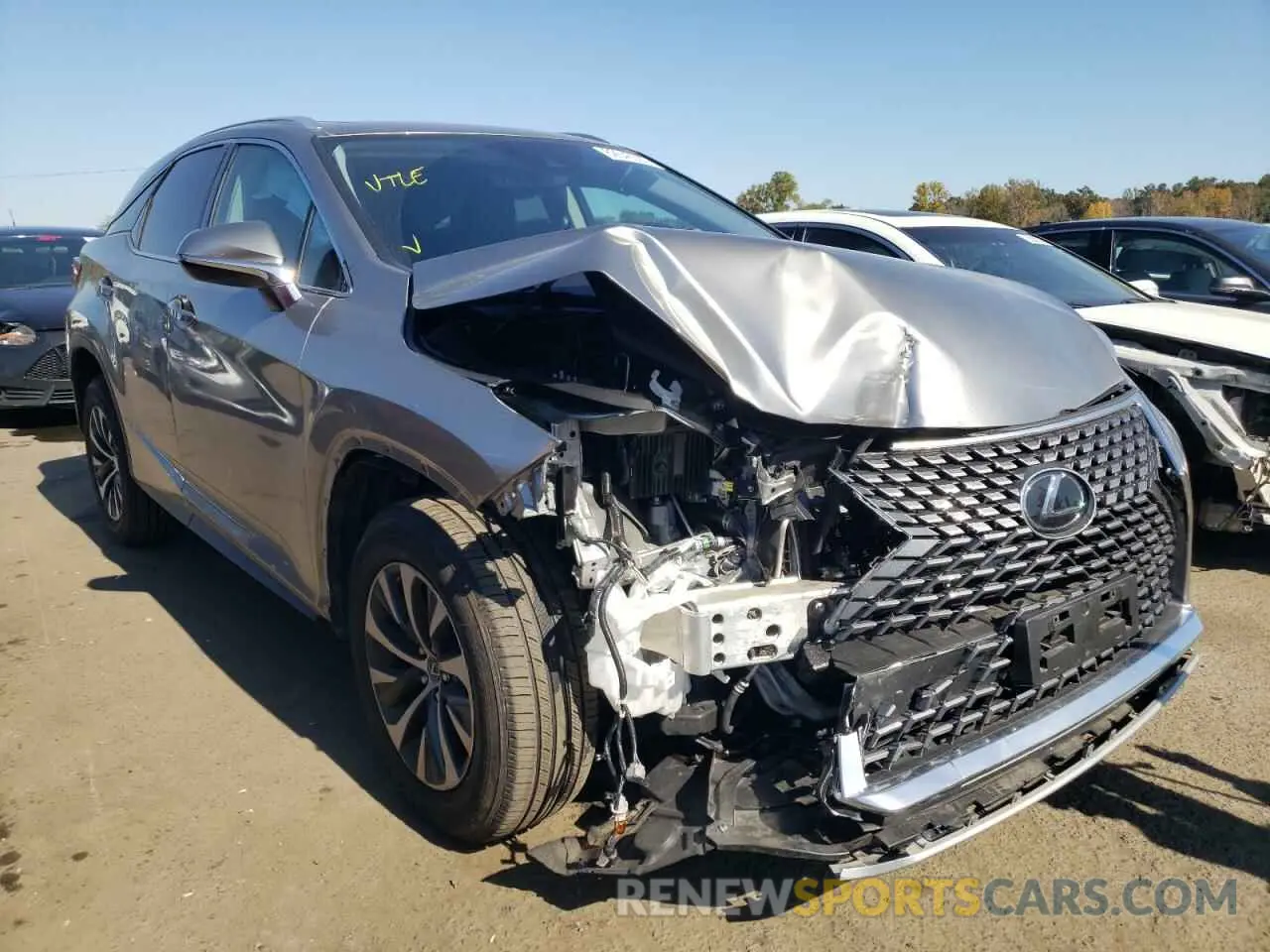 1 Фотография поврежденного автомобиля 2T2HZMDA5LC237382 LEXUS RX350 2020