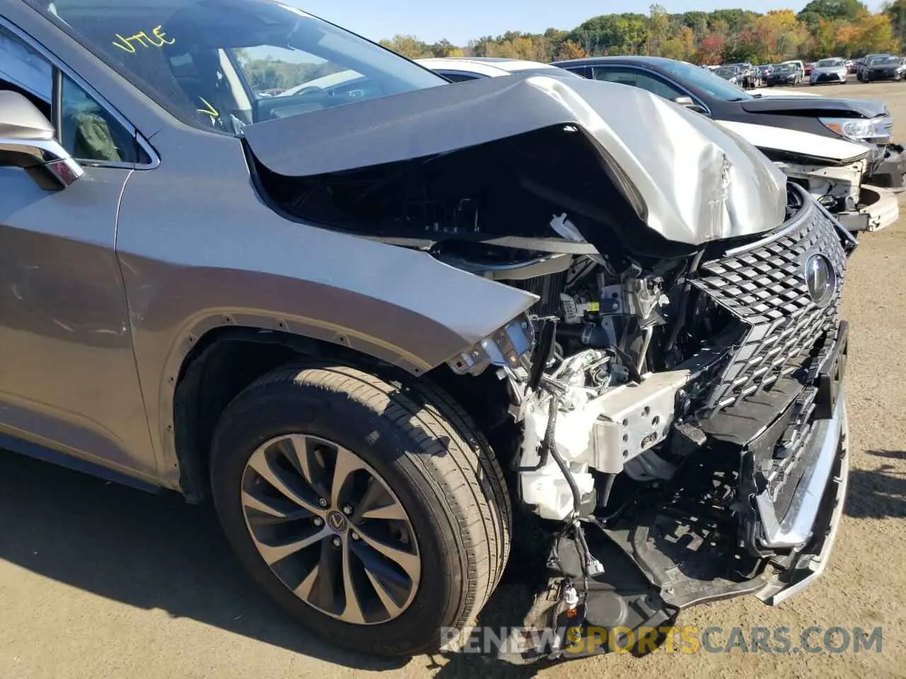 9 Фотография поврежденного автомобиля 2T2HZMDA5LC237382 LEXUS RX350 2020