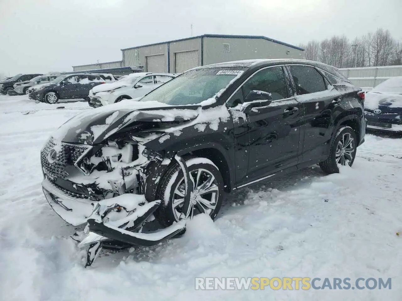 1 Фотография поврежденного автомобиля 2T2HZMDA5LC257180 LEXUS RX350 2020