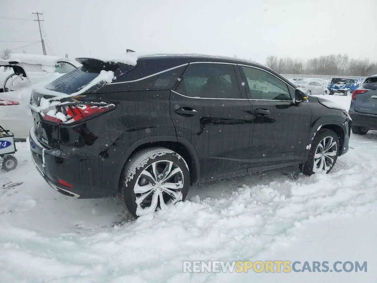 3 Фотография поврежденного автомобиля 2T2HZMDA5LC257180 LEXUS RX350 2020
