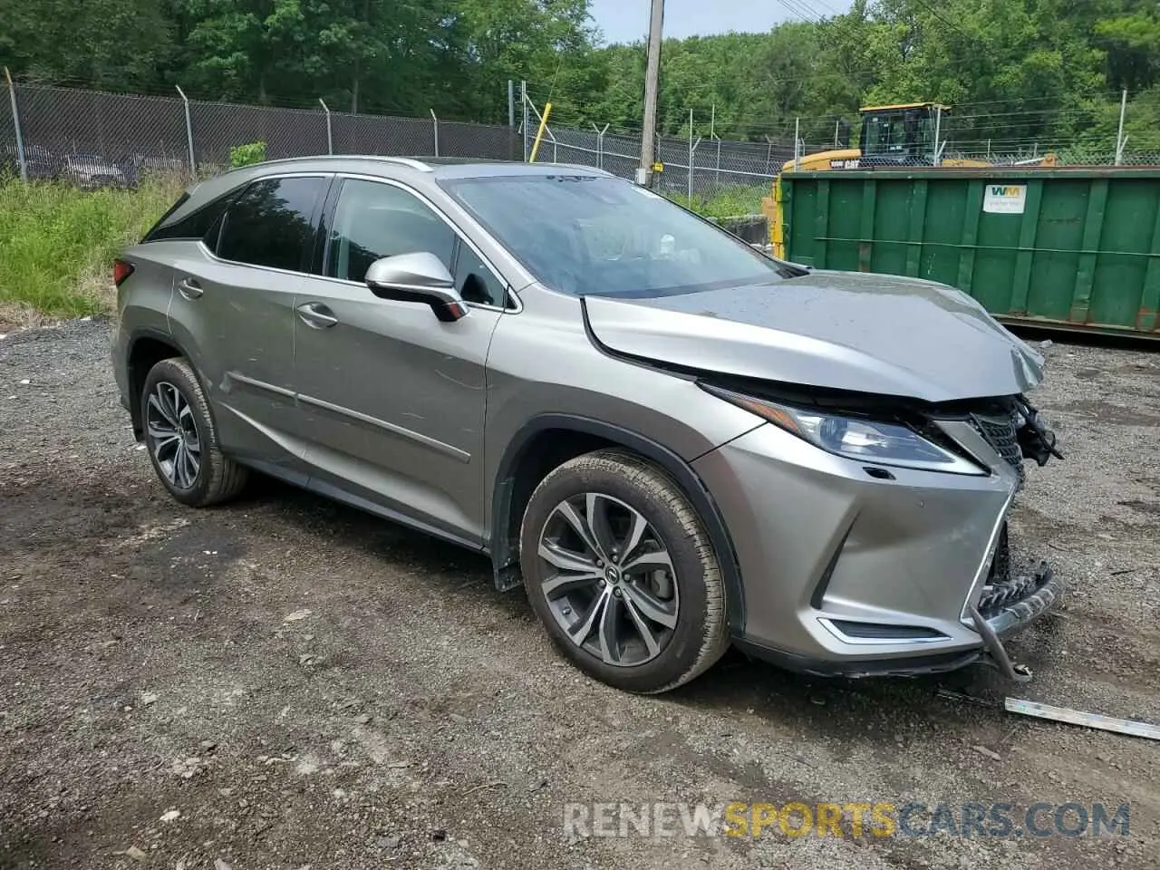 4 Photograph of a damaged car 2T2HZMDA7LC214475 LEXUS RX350 2020