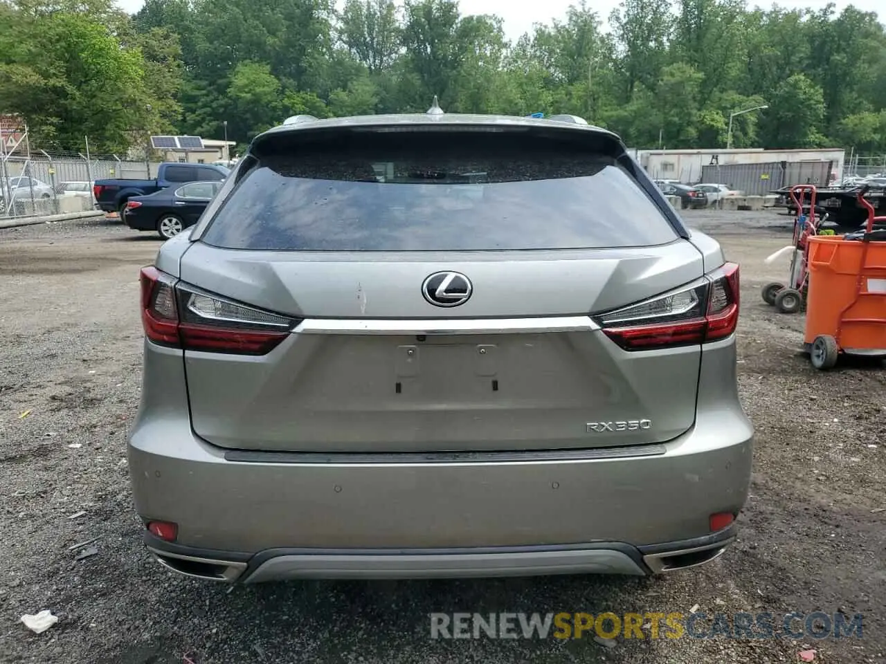 6 Photograph of a damaged car 2T2HZMDA7LC214475 LEXUS RX350 2020