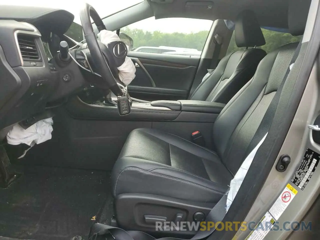 7 Photograph of a damaged car 2T2HZMDA7LC214475 LEXUS RX350 2020