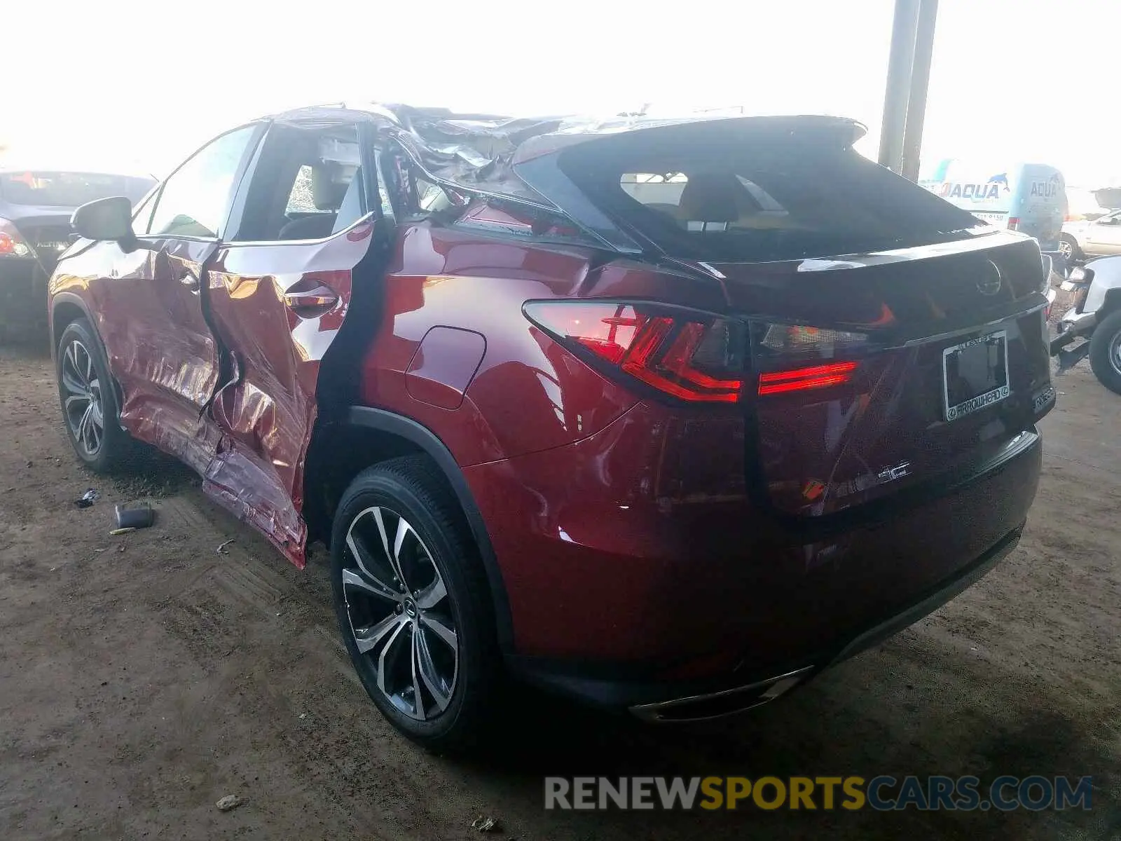 3 Photograph of a damaged car 2T2HZMDA7LC220518 LEXUS RX350 2020