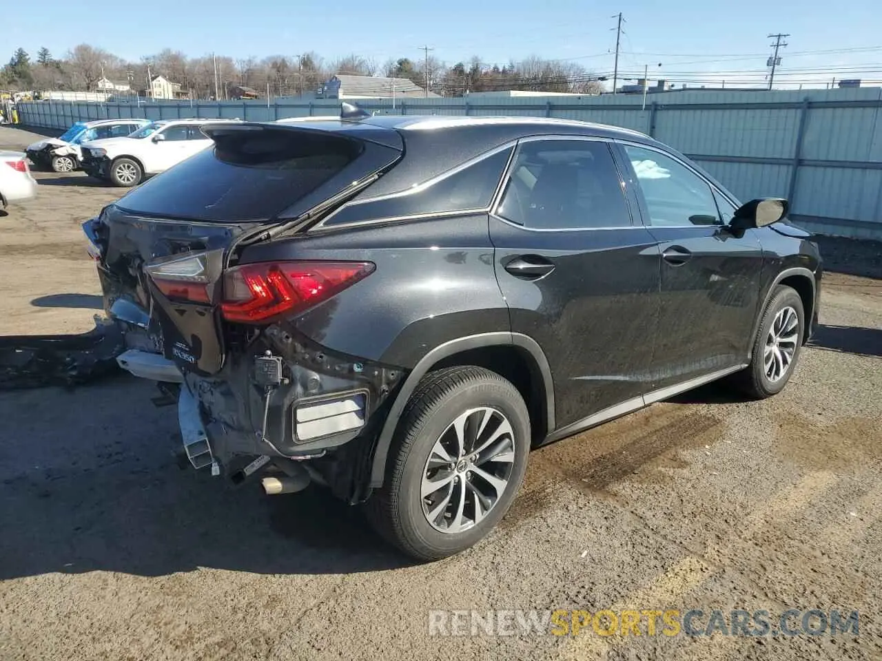 3 Photograph of a damaged car 2T2HZMDA7LC223550 LEXUS RX350 2020