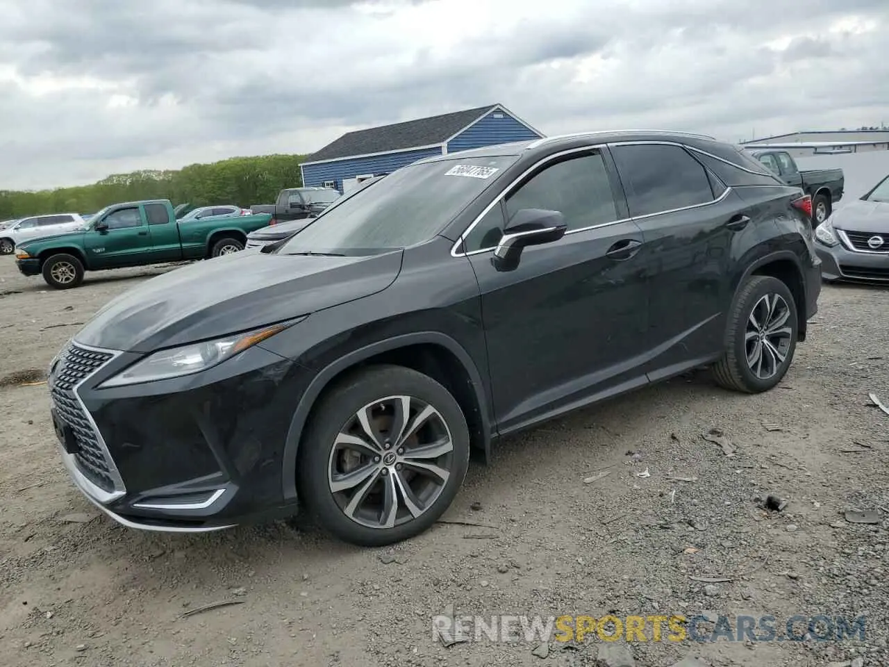 1 Photograph of a damaged car 2T2HZMDA7LC238887 LEXUS RX350 2020