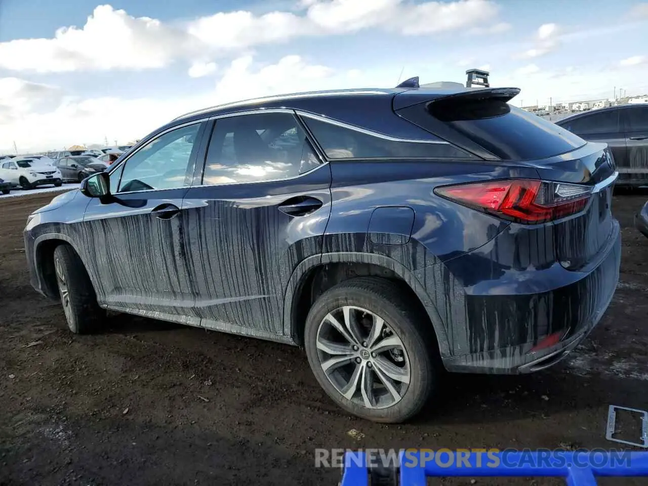 2 Photograph of a damaged car 2T2HZMDA8LC239689 LEXUS RX350 2020