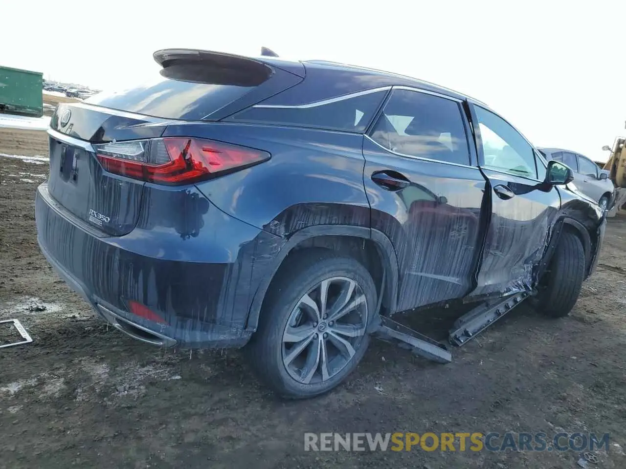 3 Photograph of a damaged car 2T2HZMDA8LC239689 LEXUS RX350 2020