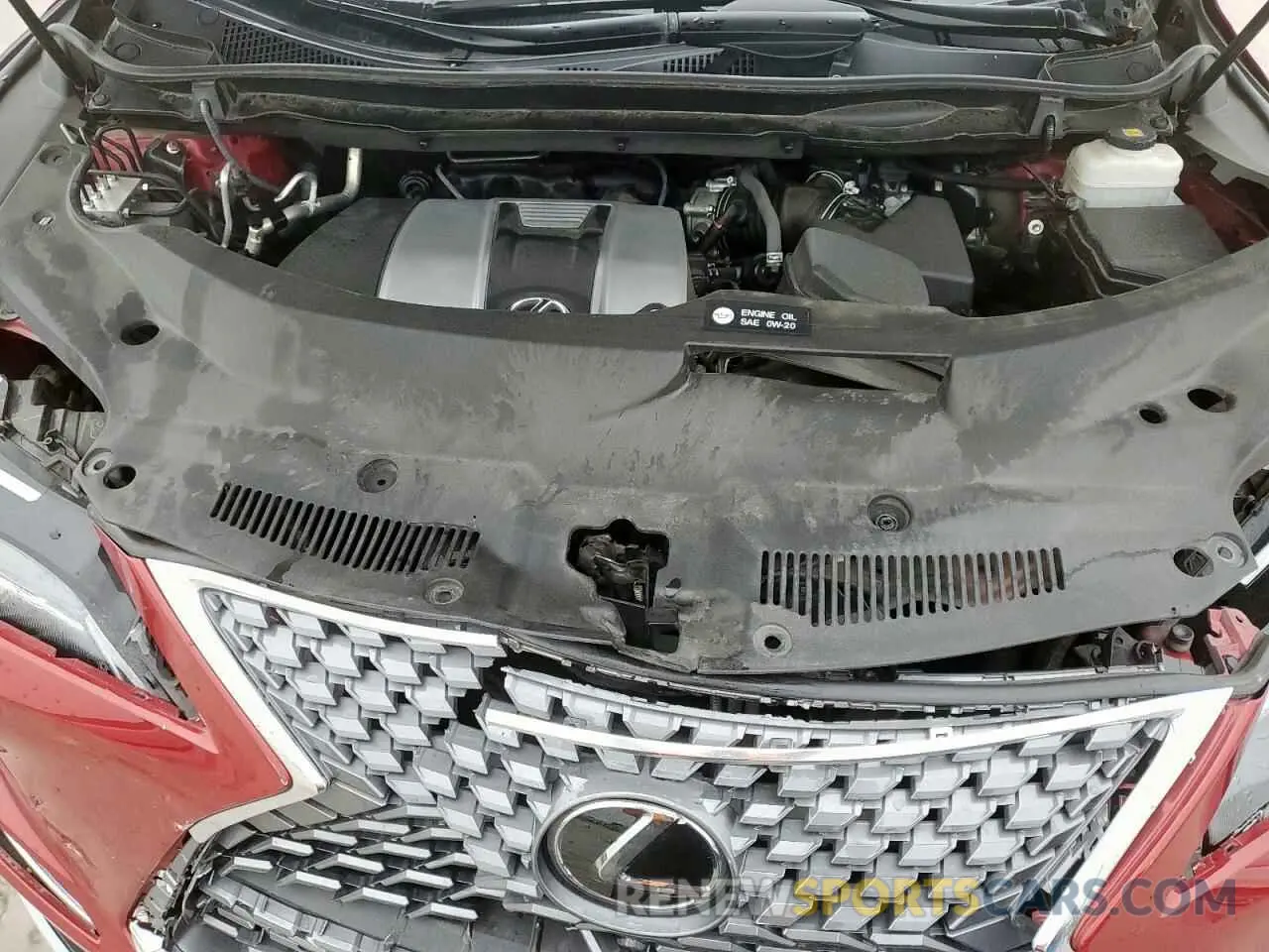 11 Photograph of a damaged car 2T2HZMDA8LC250384 LEXUS RX350 2020