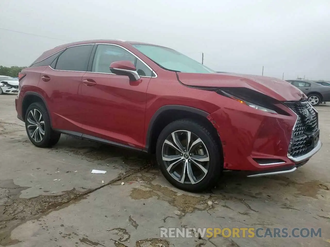 4 Photograph of a damaged car 2T2HZMDA8LC250384 LEXUS RX350 2020