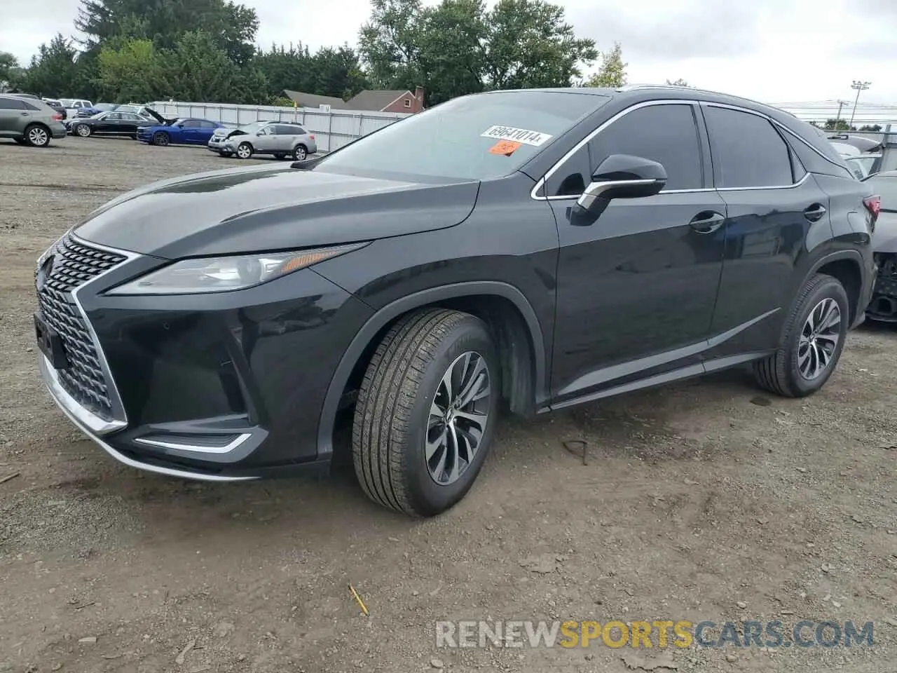 1 Photograph of a damaged car 2T2HZMDA9LC247008 LEXUS RX350 2020