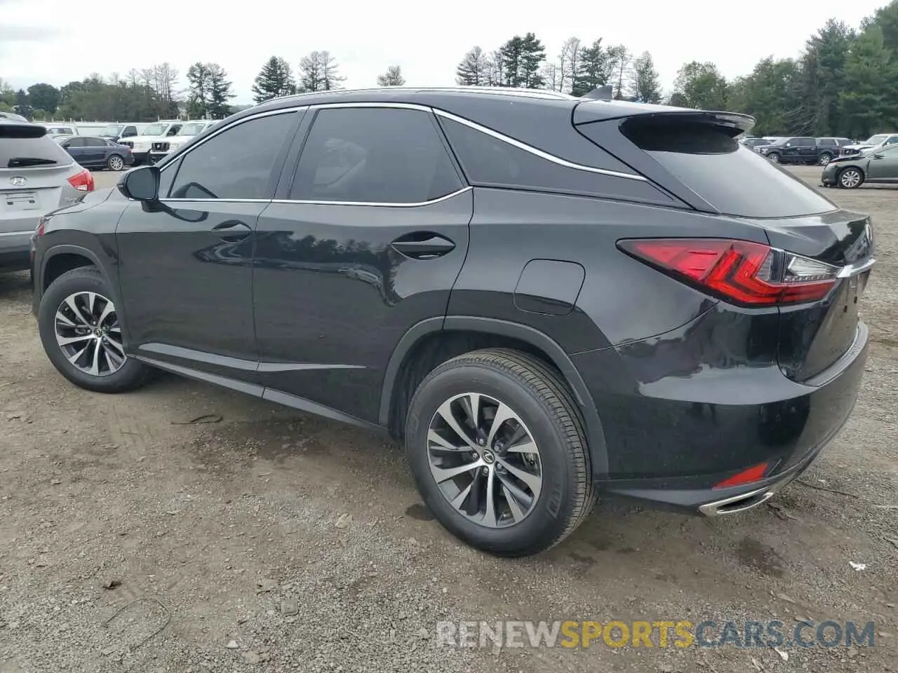 2 Photograph of a damaged car 2T2HZMDA9LC247008 LEXUS RX350 2020
