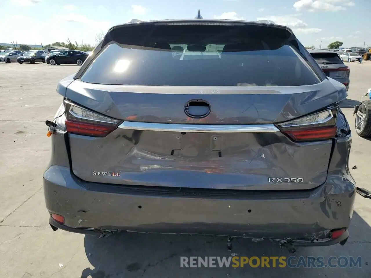 9 Photograph of a damaged car 2T2HZMDA9LC257683 LEXUS RX350 2020