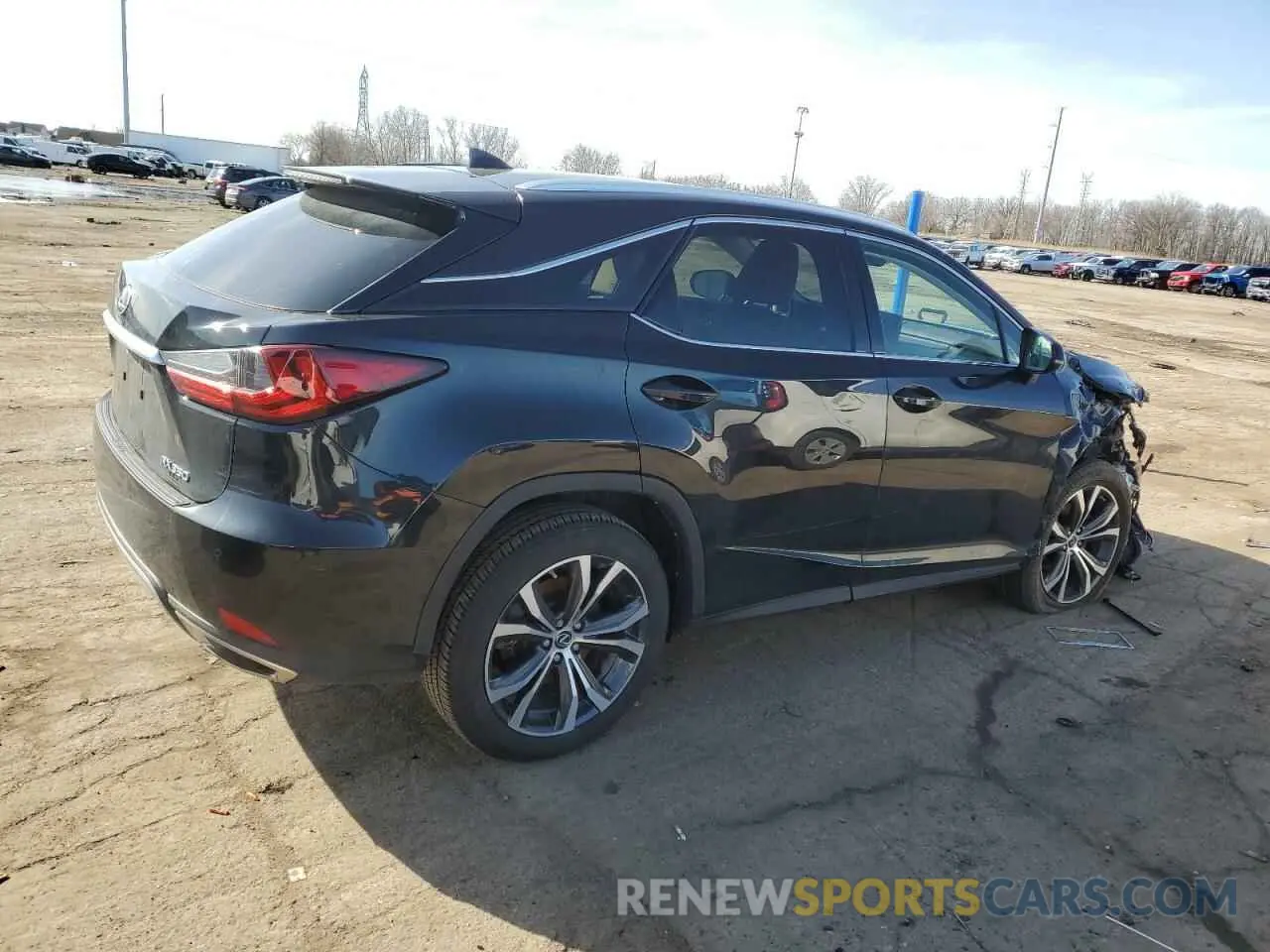 3 Photograph of a damaged car 2T2HZMDAXLC214194 LEXUS RX350 2020