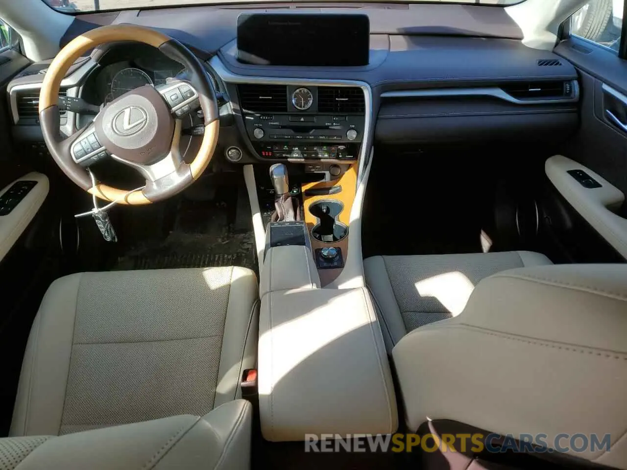 8 Photograph of a damaged car 2T2HZMDAXLC214194 LEXUS RX350 2020