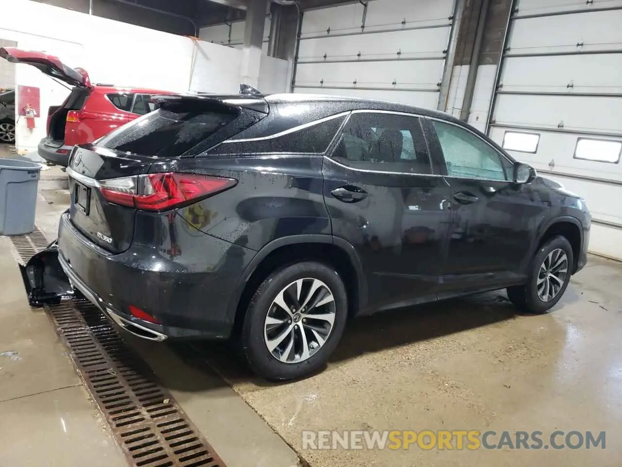 3 Photograph of a damaged car 2T2HZMDAXLC221176 LEXUS RX350 2020