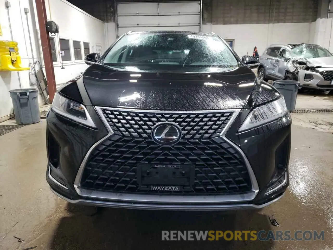 5 Photograph of a damaged car 2T2HZMDAXLC221176 LEXUS RX350 2020