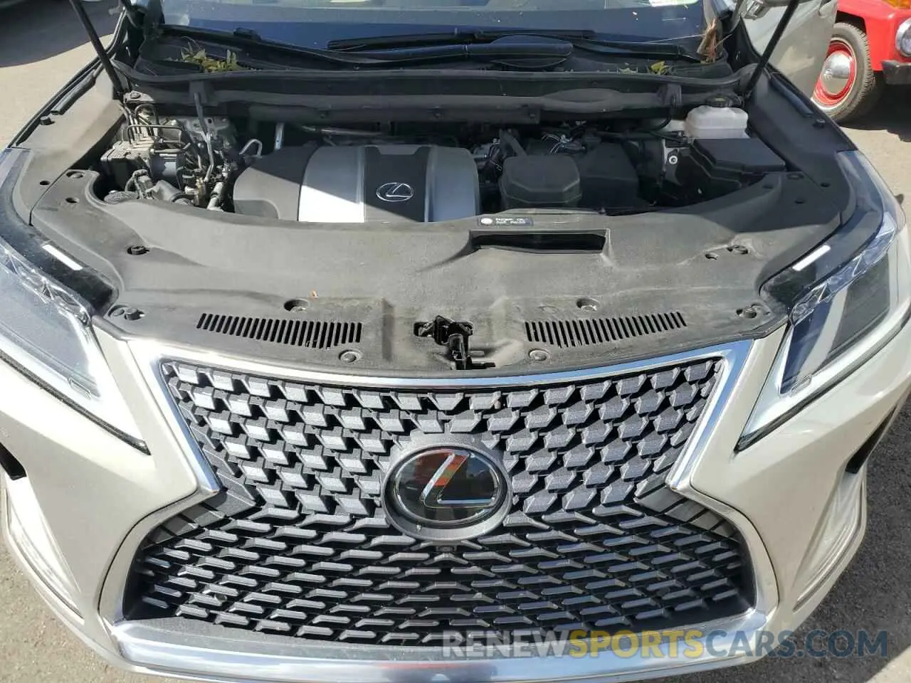 12 Фотография поврежденного автомобиля 2T2JZMAA1LC165103 LEXUS RX350 2020