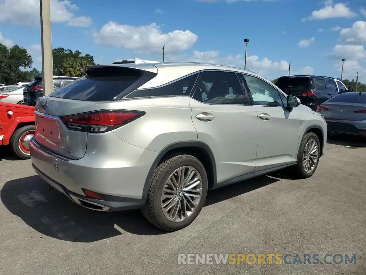 3 Фотография поврежденного автомобиля 2T2JZMAA1LC165103 LEXUS RX350 2020