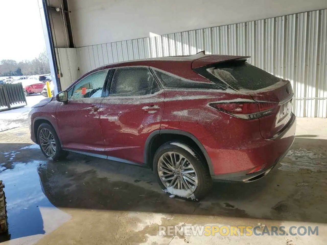 2 Фотография поврежденного автомобиля 2T2JZMDA9LC222630 LEXUS RX350 2020