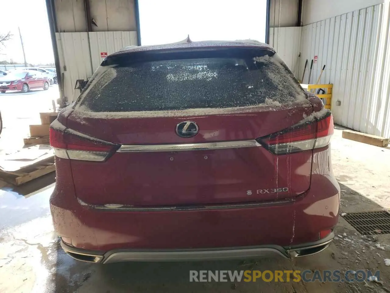 6 Фотография поврежденного автомобиля 2T2JZMDA9LC222630 LEXUS RX350 2020