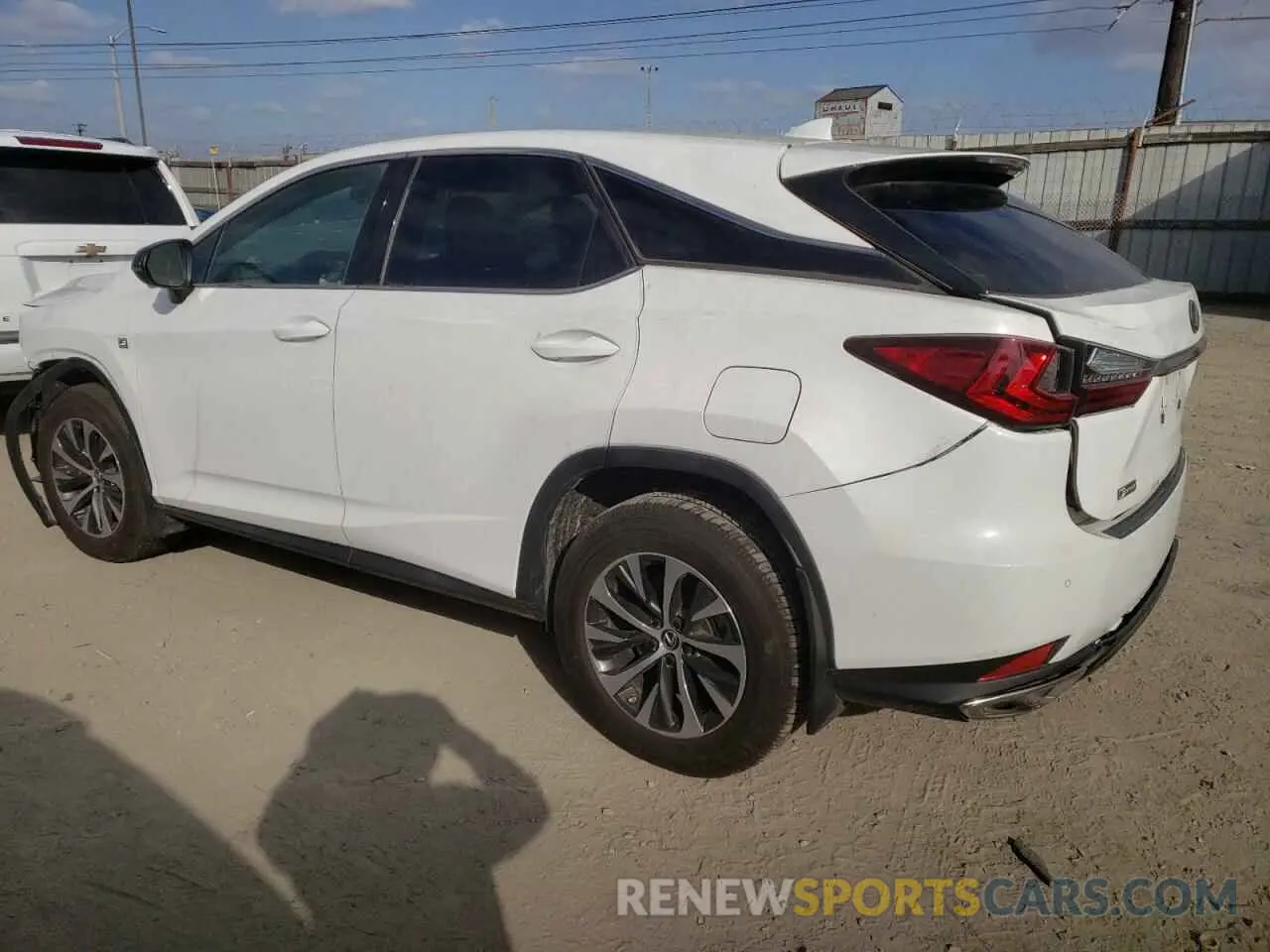 2 Фотография поврежденного автомобиля 2T2SZMDA5LC218336 LEXUS RX350 2020
