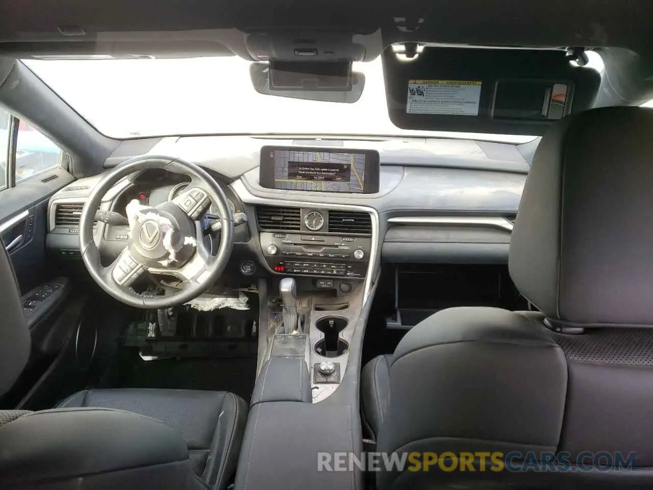 8 Фотография поврежденного автомобиля 2T2SZMDA5LC218336 LEXUS RX350 2020