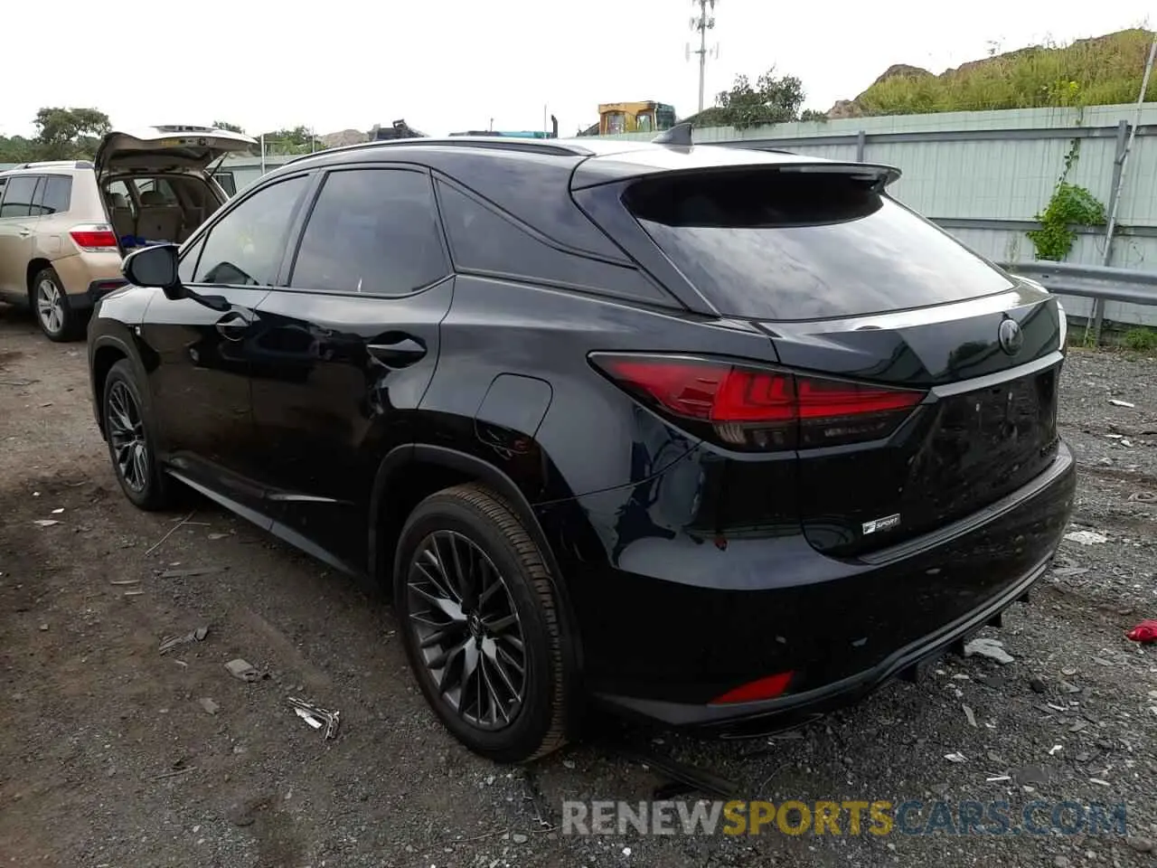 3 Фотография поврежденного автомобиля 2T2YZMDA3LC254438 LEXUS RX350 2020