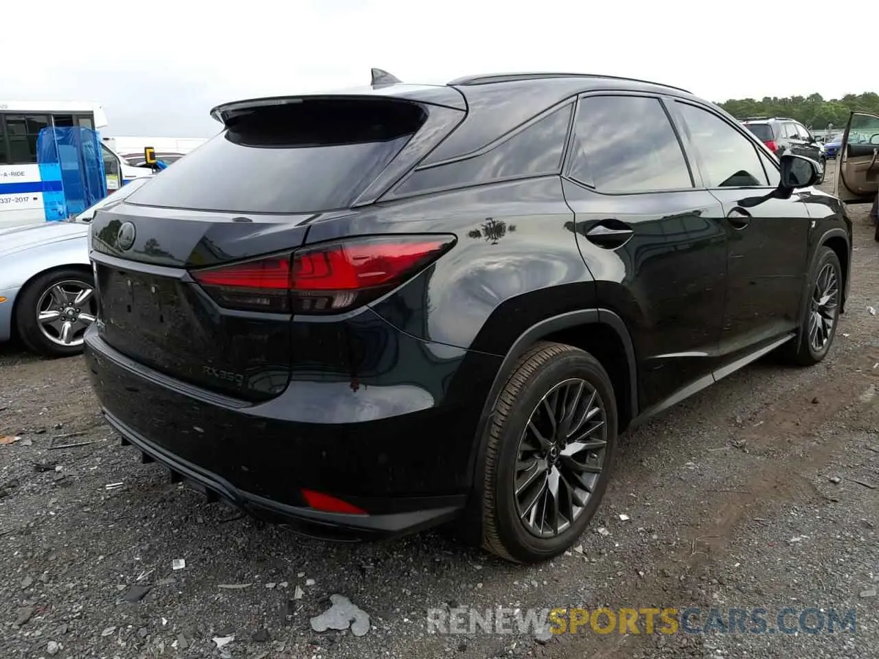 4 Фотография поврежденного автомобиля 2T2YZMDA3LC254438 LEXUS RX350 2020