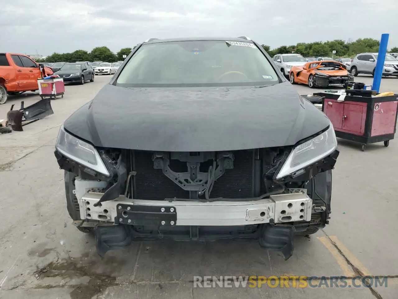 5 Photograph of a damaged car JTJHZKEA8L2016734 LEXUS RX350 2020