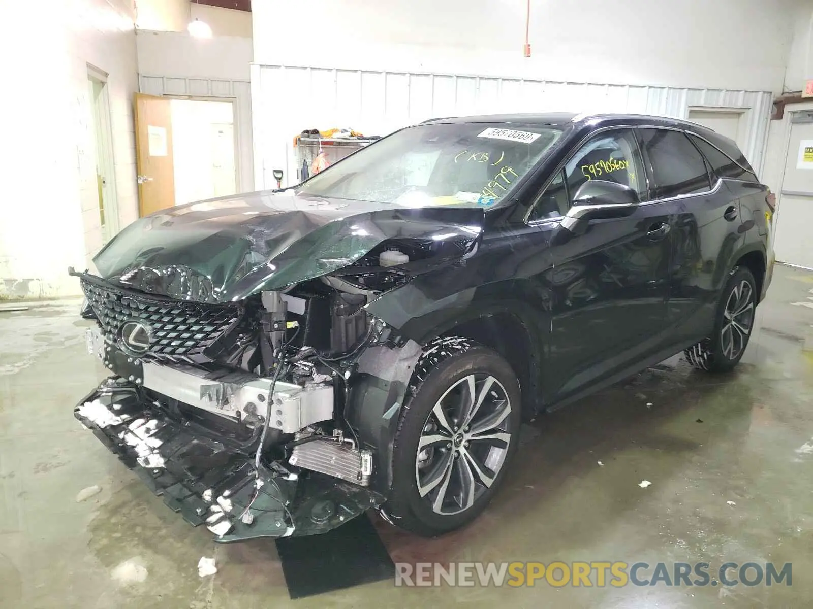 2 Photograph of a damaged car JTJHZKFA3L2023010 LEXUS RX350 2020