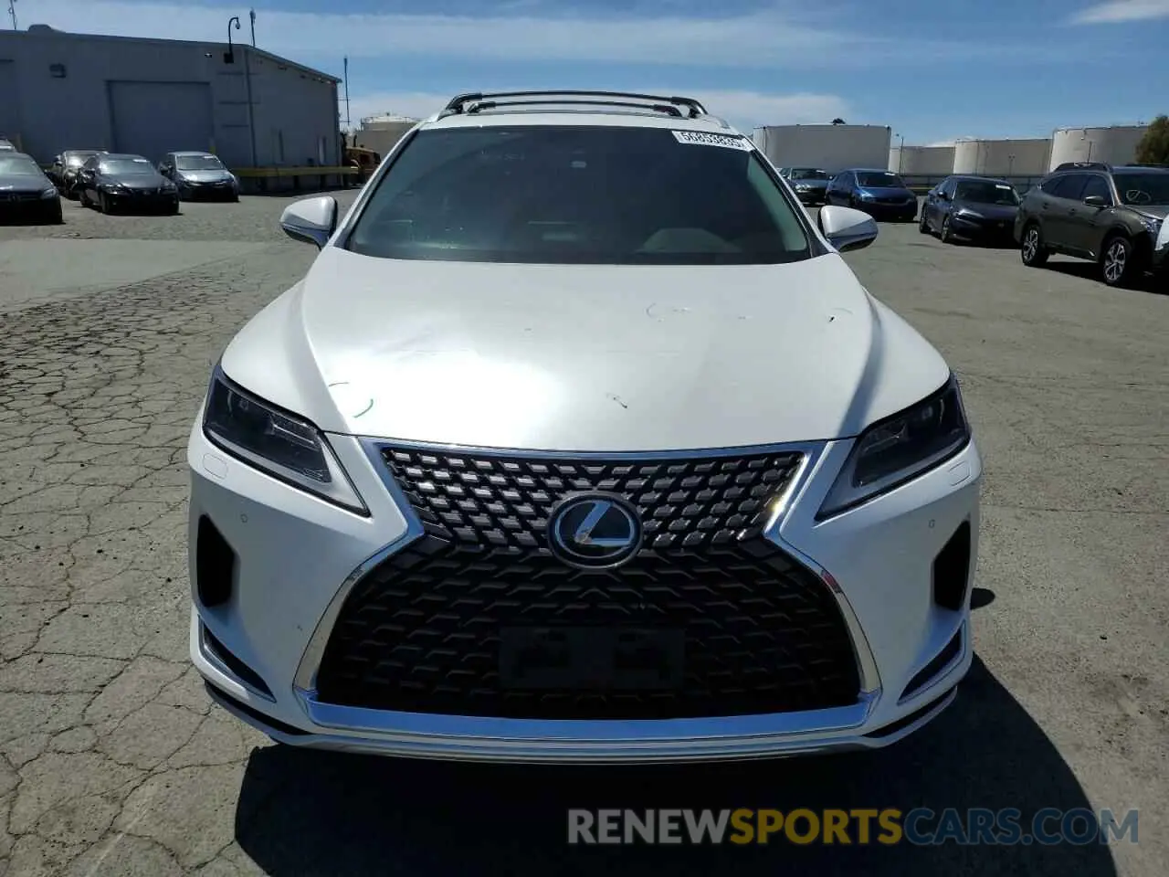 5 Фотография поврежденного автомобиля JTJHZKFA4L2024909 LEXUS RX350 2020