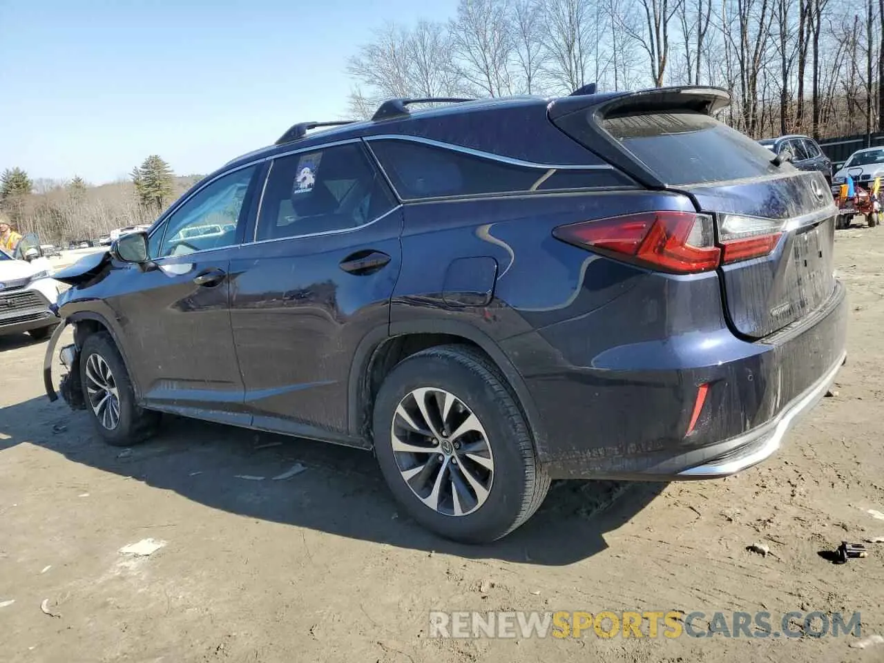 2 Photograph of a damaged car JTJHZKFA4L2025476 LEXUS RX350 2020