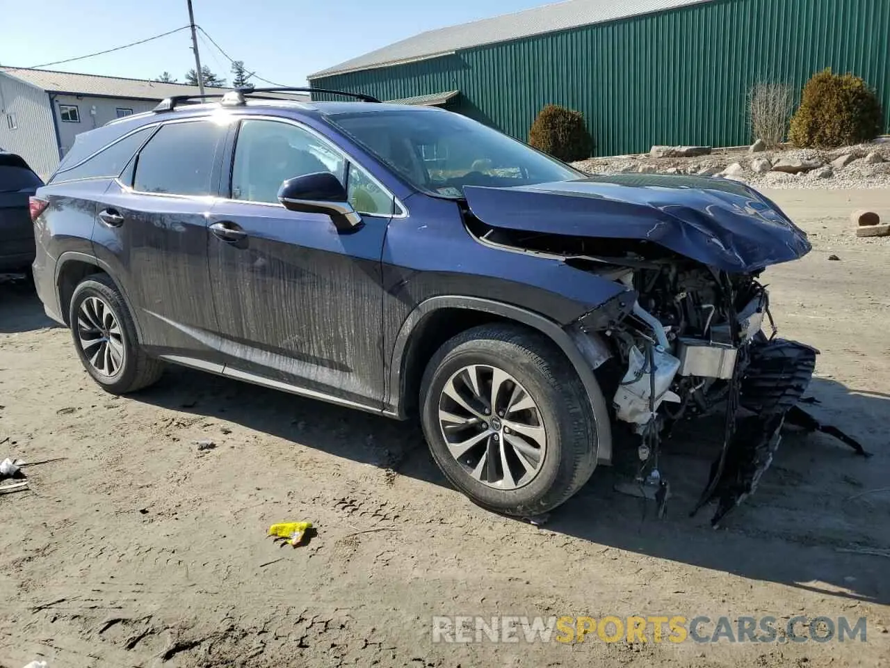 4 Photograph of a damaged car JTJHZKFA4L2025476 LEXUS RX350 2020