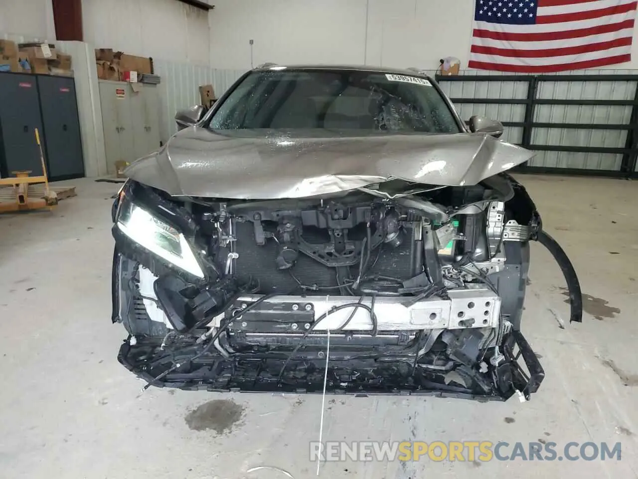 5 Photograph of a damaged car JTJHZKFA5L2021713 LEXUS RX350 2020