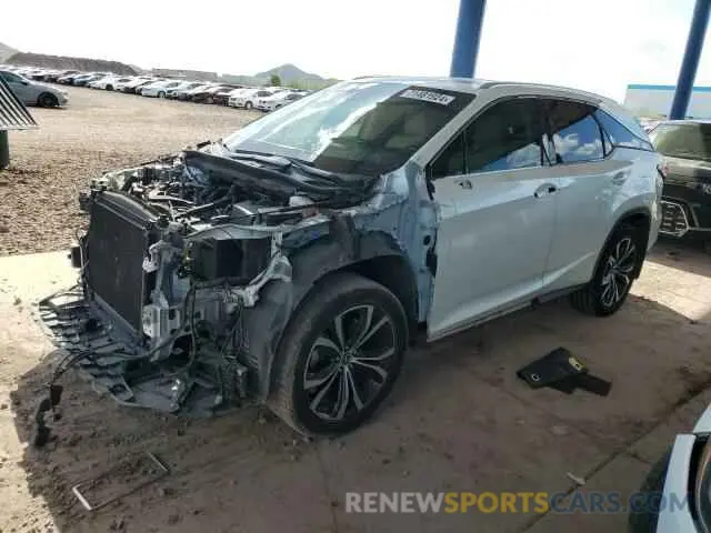 1 Photograph of a damaged car JTJHZKFA5L2024207 LEXUS RX350 2020