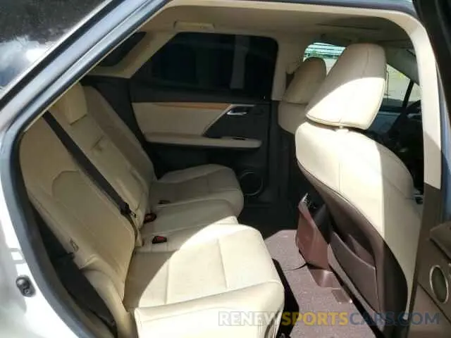 10 Photograph of a damaged car JTJHZKFA5L2024207 LEXUS RX350 2020