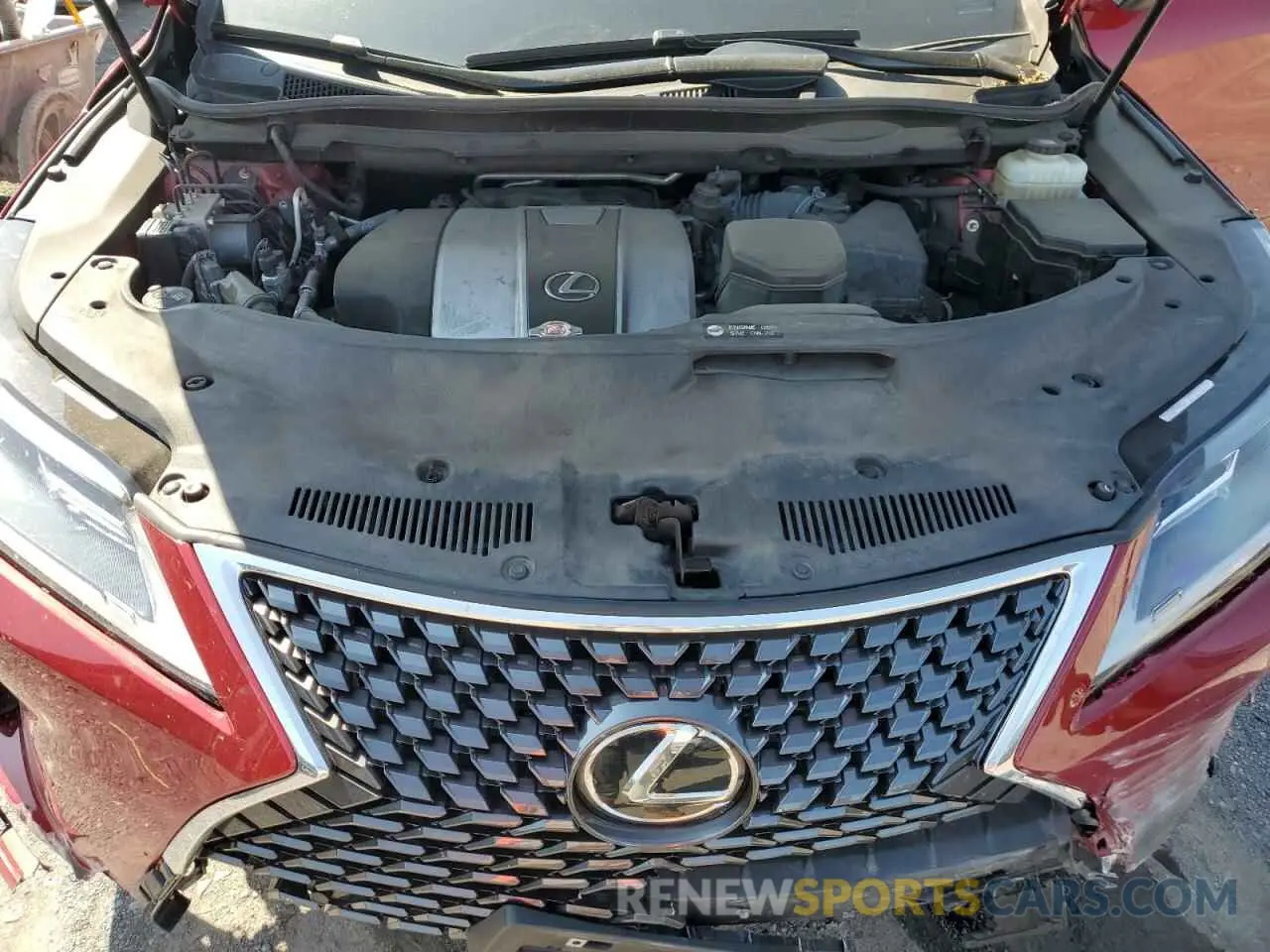 12 Photograph of a damaged car JTJHZKFA6L2025267 LEXUS RX350 2020