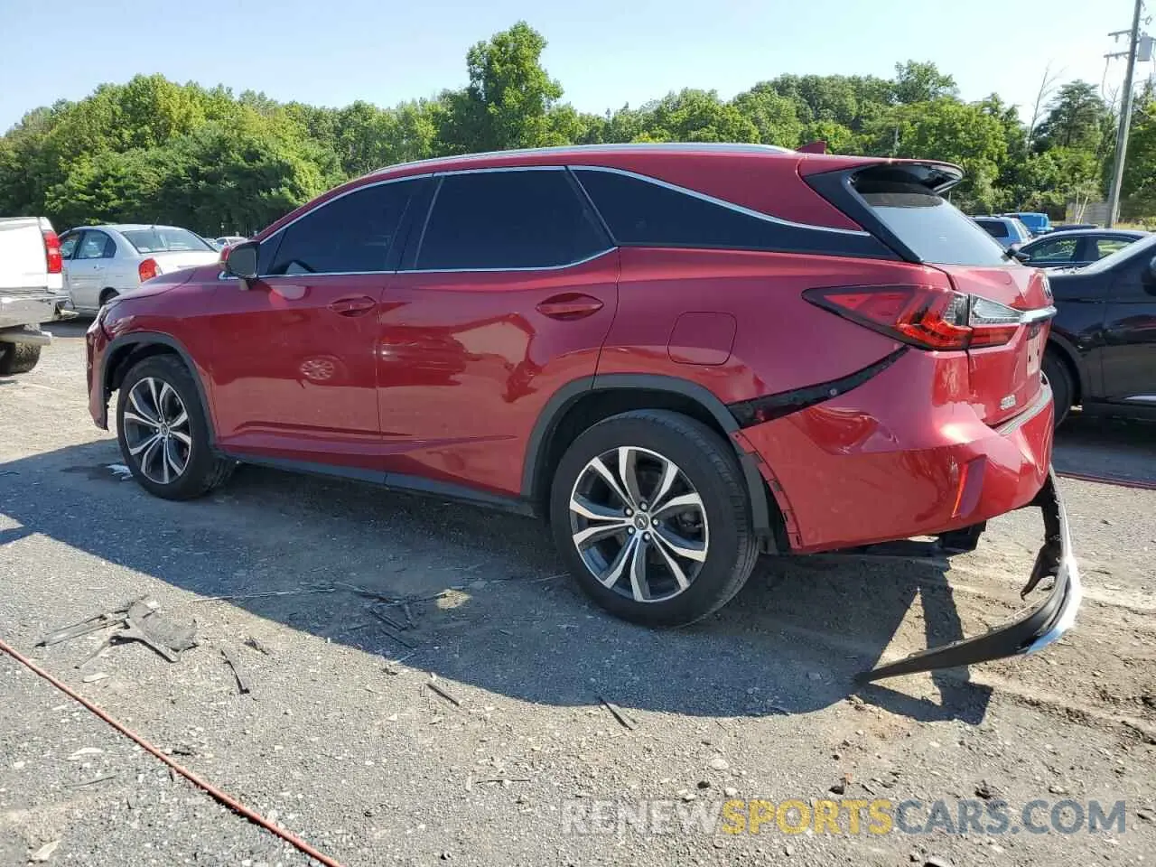2 Photograph of a damaged car JTJHZKFA6L2025267 LEXUS RX350 2020