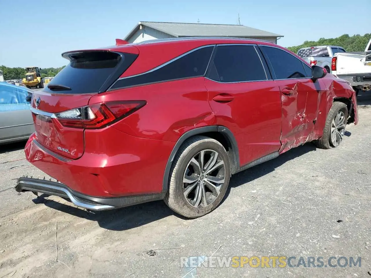 3 Photograph of a damaged car JTJHZKFA6L2025267 LEXUS RX350 2020