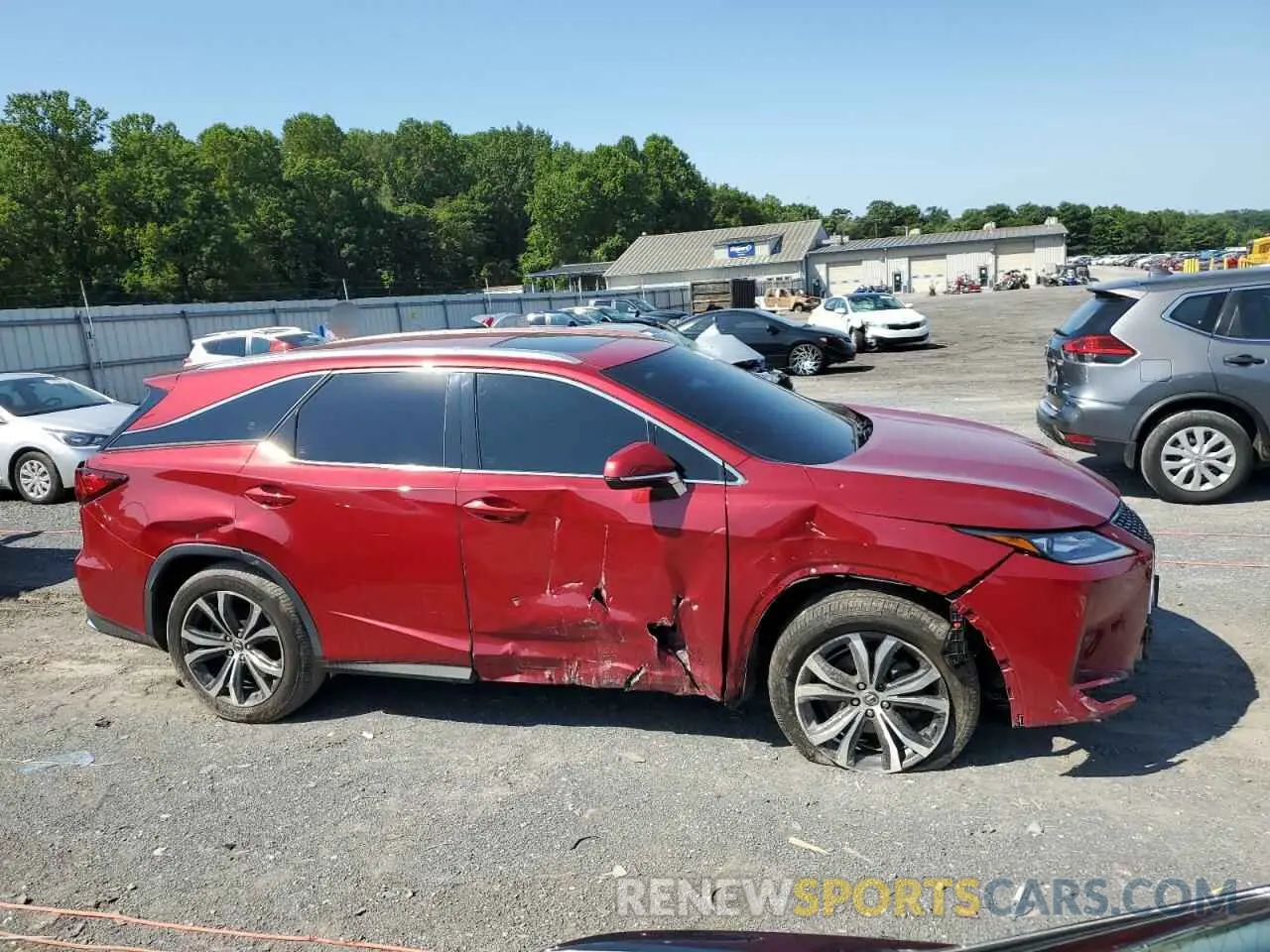 4 Photograph of a damaged car JTJHZKFA6L2025267 LEXUS RX350 2020
