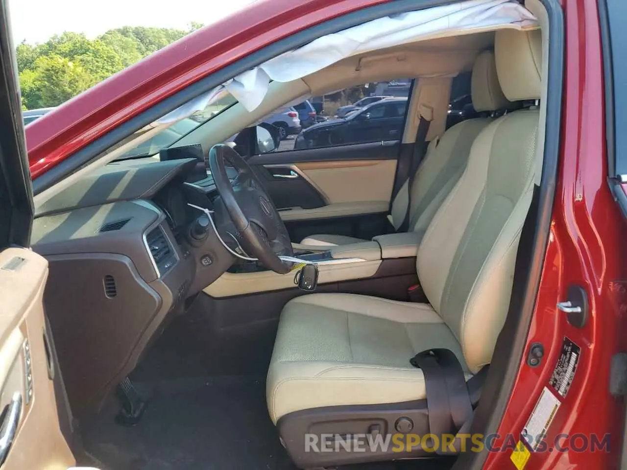 7 Photograph of a damaged car JTJHZKFA6L2025267 LEXUS RX350 2020