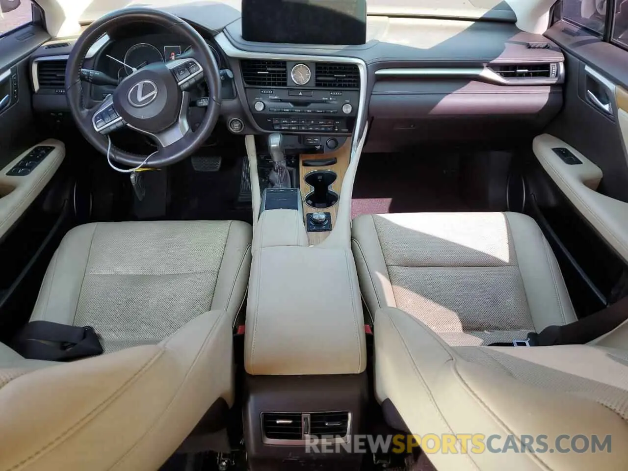 8 Photograph of a damaged car JTJHZKFA6L2025267 LEXUS RX350 2020