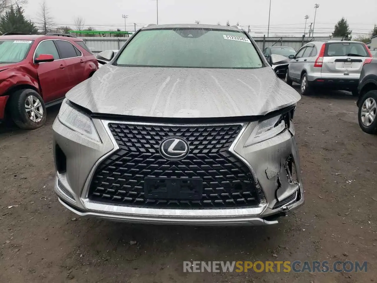 5 Photograph of a damaged car JTJHZKFA8L2025092 LEXUS RX350 2020
