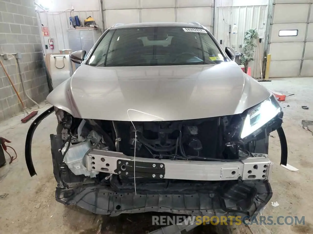 5 Фотография поврежденного автомобиля JTJHZKFA9L2022122 LEXUS RX350 2020