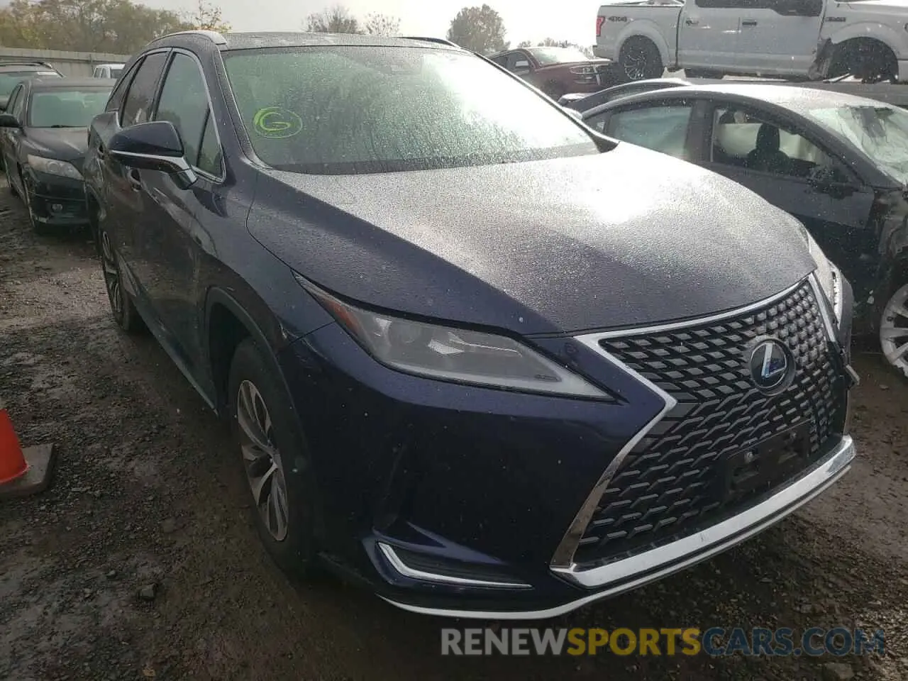 1 Фотография поврежденного автомобиля JTJHZKFA9L2022525 LEXUS RX350 2020