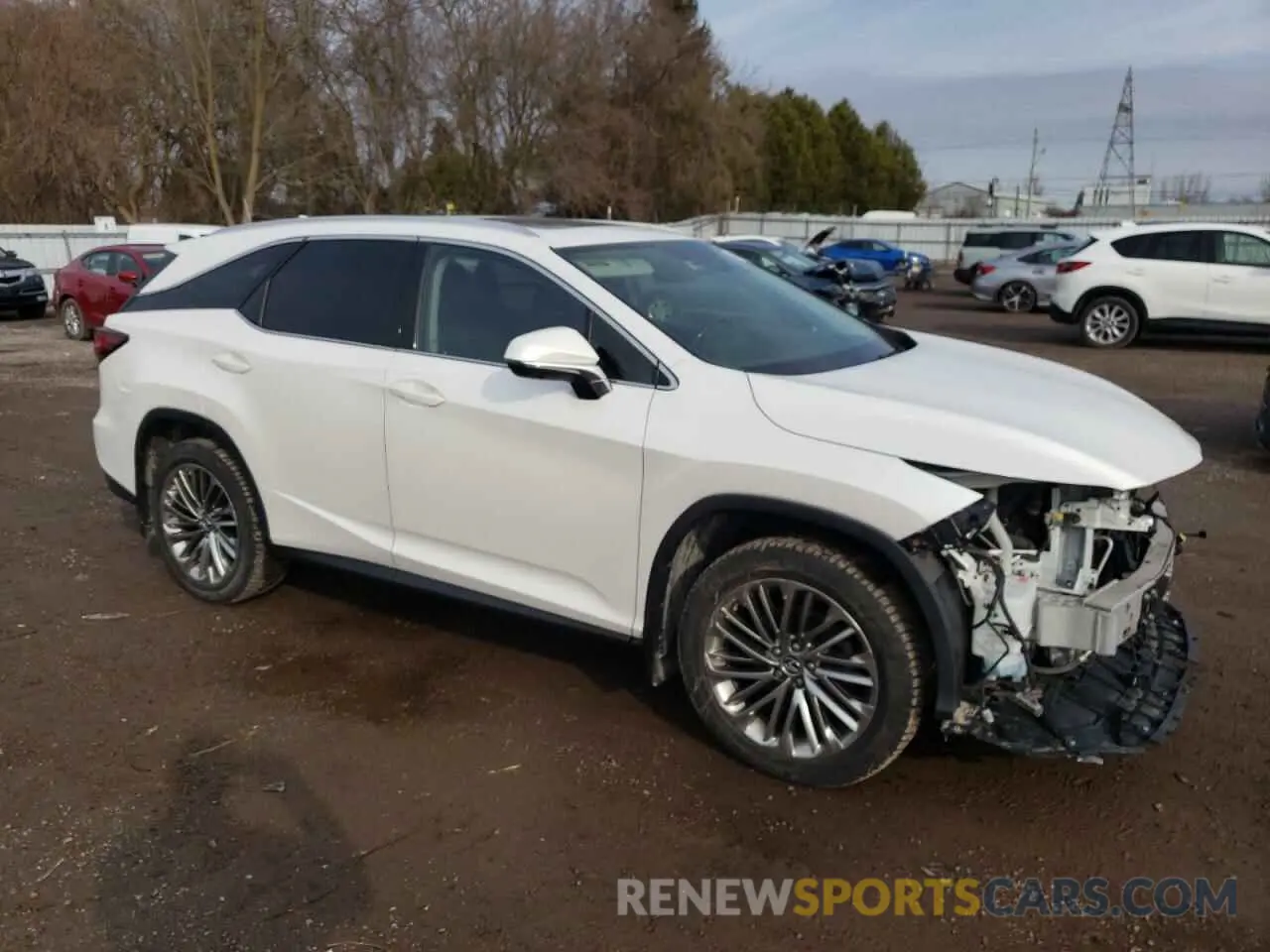 4 Photograph of a damaged car JTJJZKFA2L2022626 LEXUS RX350 2020